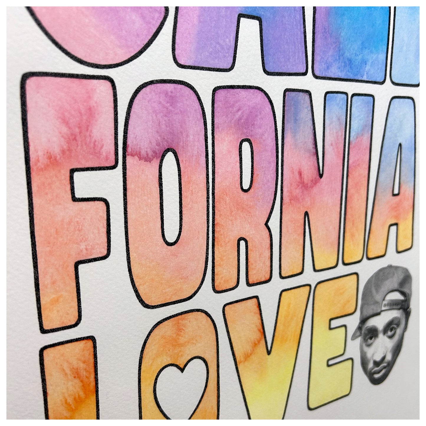 'California Love' (Print)