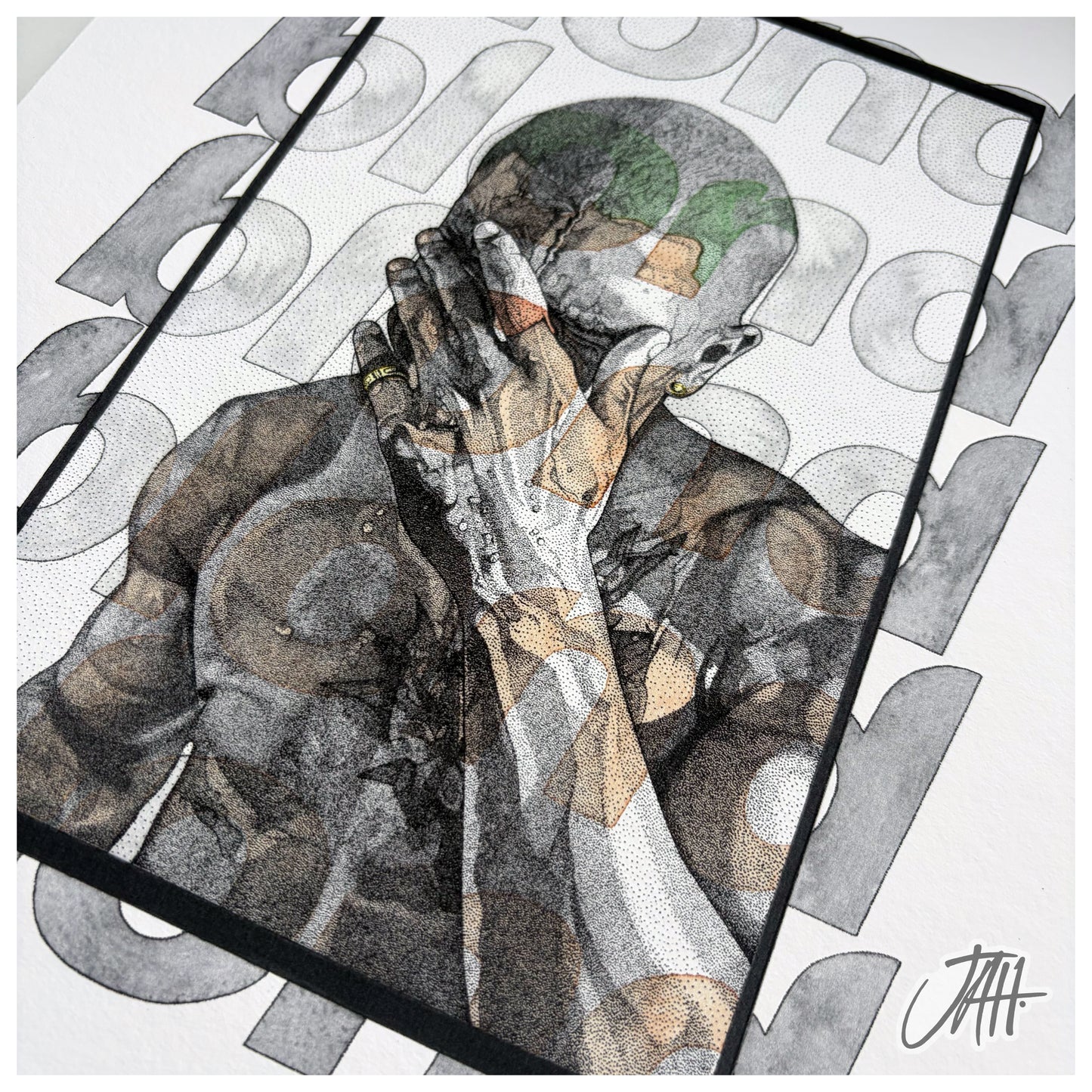 'Blonde' (Print)