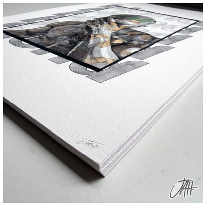 'Blonde' (Print)