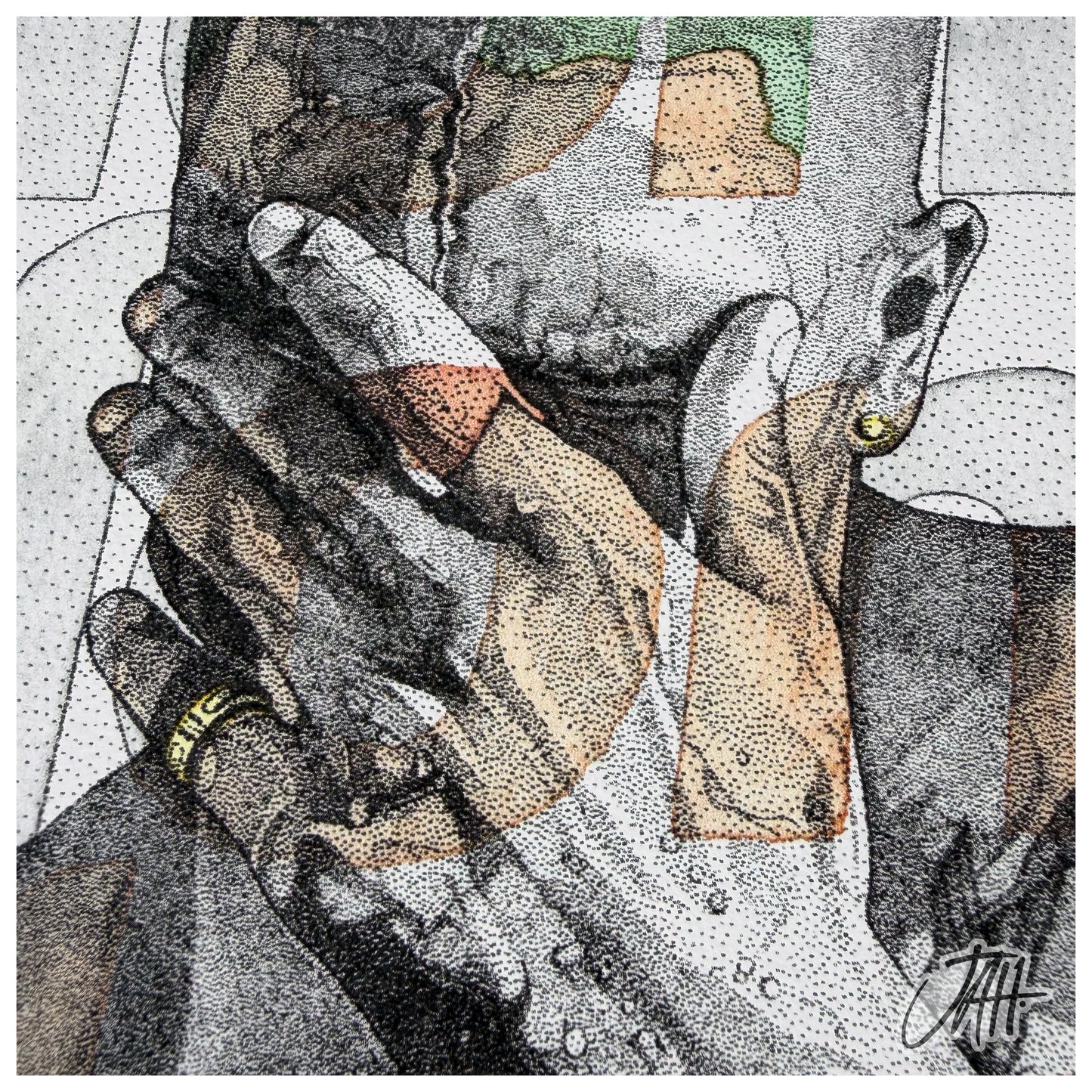 'Blonde' (Print)